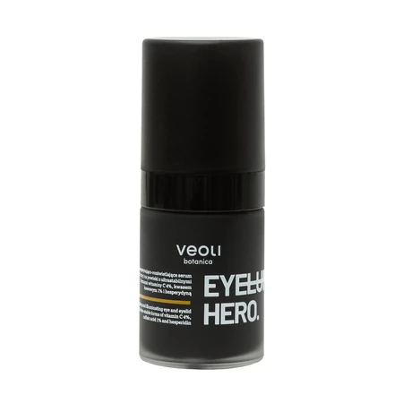 Veoli Botanica Eyeluminate Hero, сироватка для шкіри навколо очей, що заряджає енергією та освітлює, 15 мл: ціни та характеристики