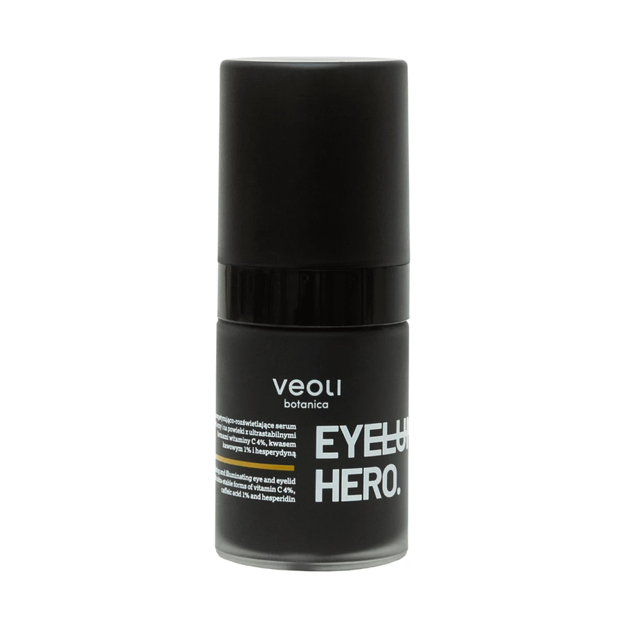 Veoli Botanica Eyeluminate Hero, сироватка для шкіри навколо очей, що заряджає енергією та освітлює, 15 мл: ціни та характеристики