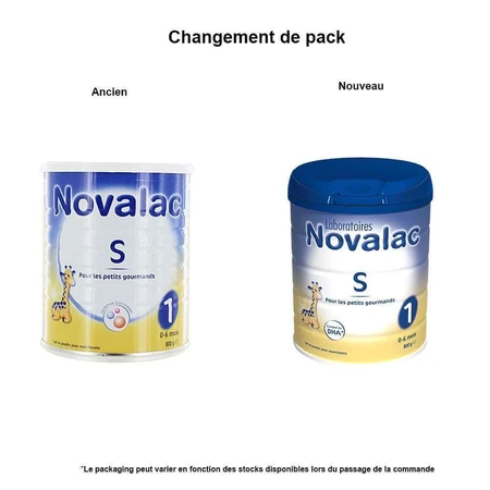Novalac S 1 сухое молоко от 0 до 6 месяцев 800 г: цены и характеристики