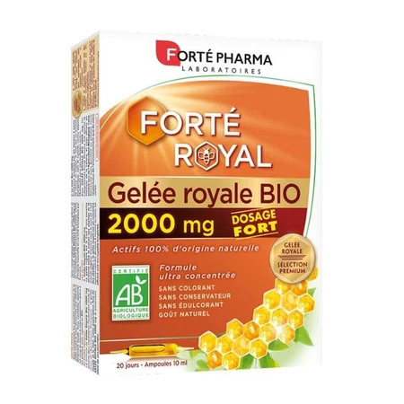 Forté Pharma Форте Роял Органическое королевское желе 2000 мг 20 ампул: цены и характеристики