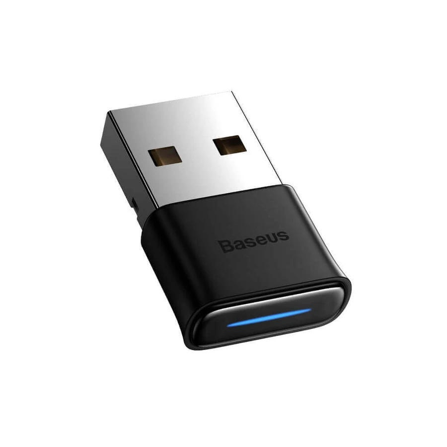 Baseus BA04 мини-адаптер Bluetooth 5.0 USB приемник-передатчик для компьютера черный (ZJBA000001): цены и характеристики