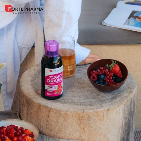 Forté Pharma TurboDraine Похудение и очищение дренаж со вкусом малины 2х500 мл: цены и характеристики