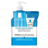Набор Lipikar Успокаивающий гель для душа, 400 мл + Lipikar Baume Light AP+M Balm, 15 мл + Lipikar Baume Light AP+M Balm, 400 мл + Lipikar Baume Light AP+M Balm, 15 мл, La Roche-Posay