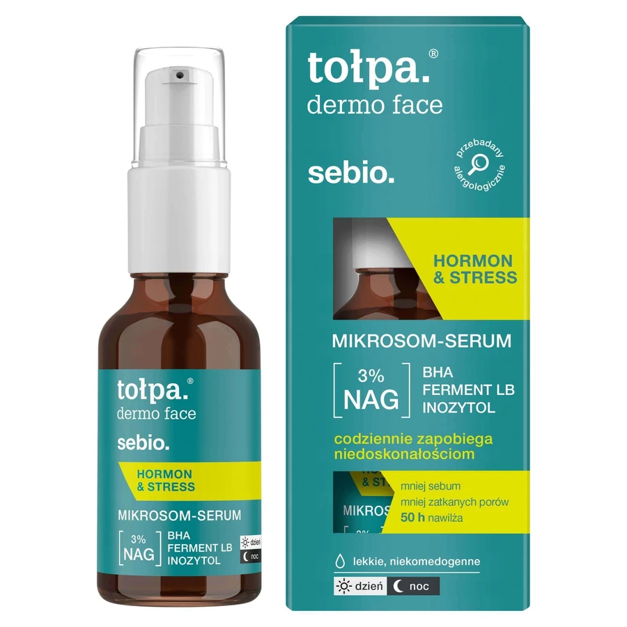 Tolpa Dermo Face Sebio Hormone&Stress, микросома-сыворотка, 30 мл: цены и характеристики