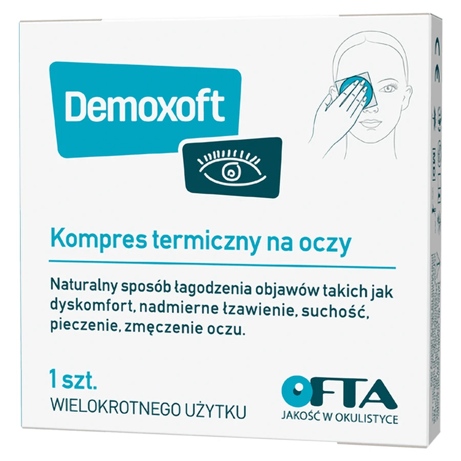 Demoxoft, тепловий компрес для очей, багаторазовий, 1 шт.: ціни та характеристики