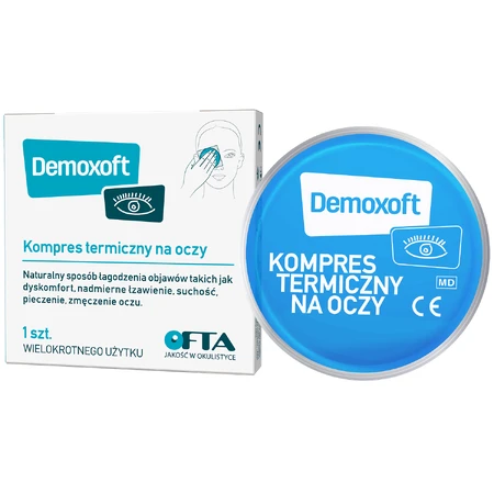 Demoxoft, тепловий компрес для очей, багаторазовий, 1 шт.: ціни та характеристики
