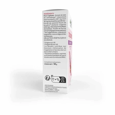Arkopharma Cys-Control Urinary Comfort Canneberge 20 капсул: цены и характеристики