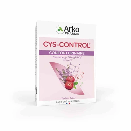 Arkopharma Cys-Control Urinary Comfort Canneberge 20 капсул: цены и характеристики