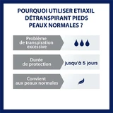 Дезодорант-дезодорант Etiaxil Detraspirante Pieds & Mains Peaux Nomales 100 мл
