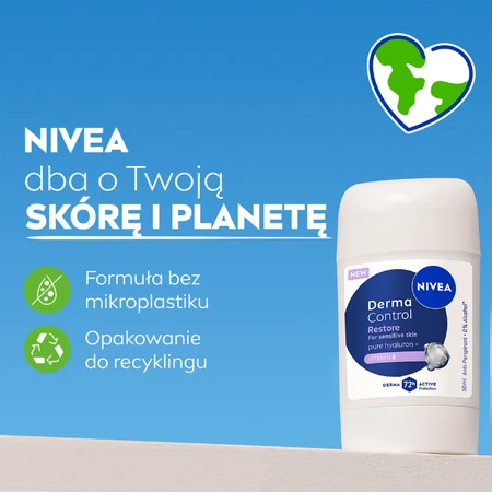 Nivea Derma Control Restore, антиперспирант, стик, 50 мл: цены и характеристики