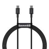 Кабель Baseus CATYS-B01 USB-C - USB-C PD QC FCP 100W 5A 480Mbps 1m - черный