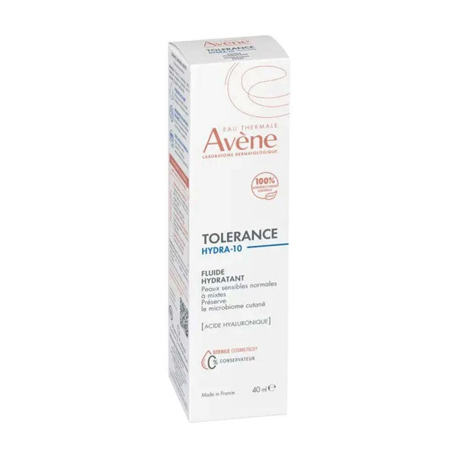 Avène Tolerance Hydra-10 Зволожуючий флюїд для нормальної та комбінованої чутливої шкіри 40мл: ціни та характеристики