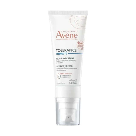 Avène Tolerance Hydra-10 Зволожуючий флюїд для нормальної та комбінованої чутливої шкіри 40мл: ціни та характеристики