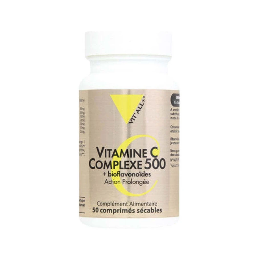 Vit'All+ Комплекс витаминов C 500 50 таблеток: цены и характеристики