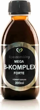Healthy World Ліпосомальні вітаміни мега В-комплекс форте 1×200 мл, вітамінна добавка