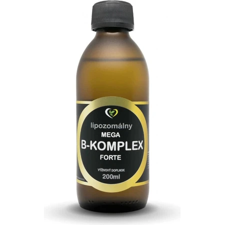 Healthy World Ліпосомальні вітаміни мега В-комплекс форте 1×200 мл, вітамінна добавка: ціни та характеристики