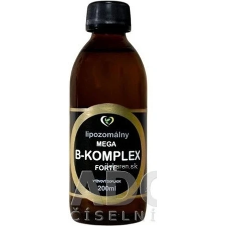 Healthy World Ліпосомальні вітаміни мега В-комплекс форте 1×200 мл, вітамінна добавка: ціни та характеристики