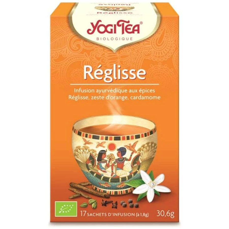 Yogi Tea Infusion Reglisse 17 пакетиков: цены и характеристики