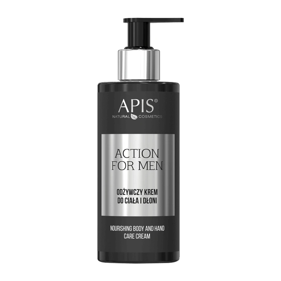 Набір Apis Action for Men, крем для волосся для тіла та чоловіків, 300 мл + крем для волосся для тіла, 50 мл + гель для догляду за обличчям, 300 мл за 1 пенні: ціни та характеристики