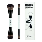Набір пензлів для макіяжу Jessup Duo-End Brush Set T502, 2 штуки