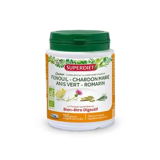 Superdiet Quatuor Digestion Organic Fennel 150 Gelule
