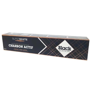 Відбілююча зубна паста Superwhite з вугіллям Actifa Black Edition 75 мл