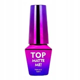 MollyLac Top Matte Me! Top matifiant pentru unghii fără spălare, 10 г
