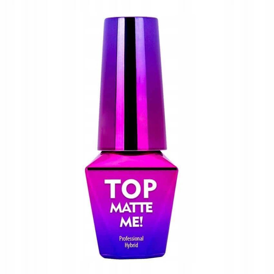 MollyLac Top Matte Me! Top matifiant pentru unghii fără spălare, 10 g: цены и характеристики