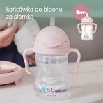 B.Box, ceașcă pentru învățat să bea, set 4 în 1, roz, de la 4 luni, 240 ml: цены и характеристики