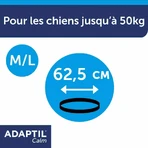 Ошейник Ceva Adaptil Stress-relief для крупных и средних собак M/L: цены и характеристики