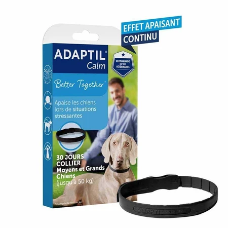 Ошейник Ceva Adaptil Stress-relief для крупных и средних собак M/L: цены и характеристики