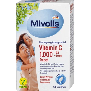 Mivolis Витамин C, 100 мг, 42 г