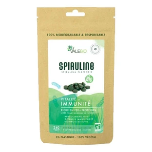 Органічна спіруліна Valebio Super Food 240 таблеток