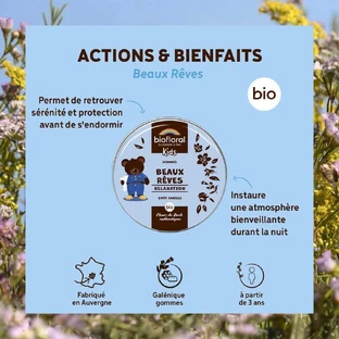 Biofloral Kids Beaux Rêves Relax Gummies Bio 45г