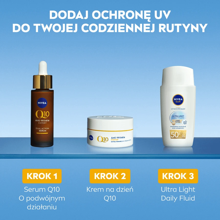 Nivea Сонцезахисний денний флюїд для обличчя ультралегкий, з легким відтінком, SPF 50+, 40 мл: ціни та характеристики