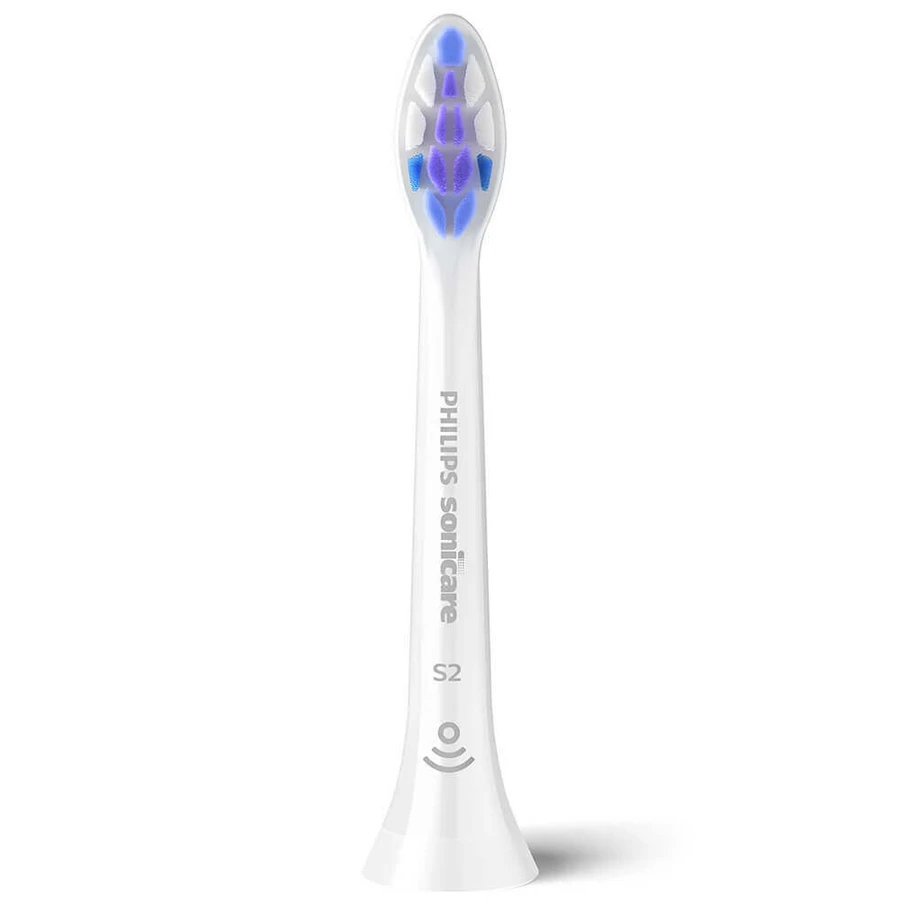 Philips, сменные насадки для звуковой зубной щетки Sonicare S Sensitive, белые, 2 штуки: цены и характеристики