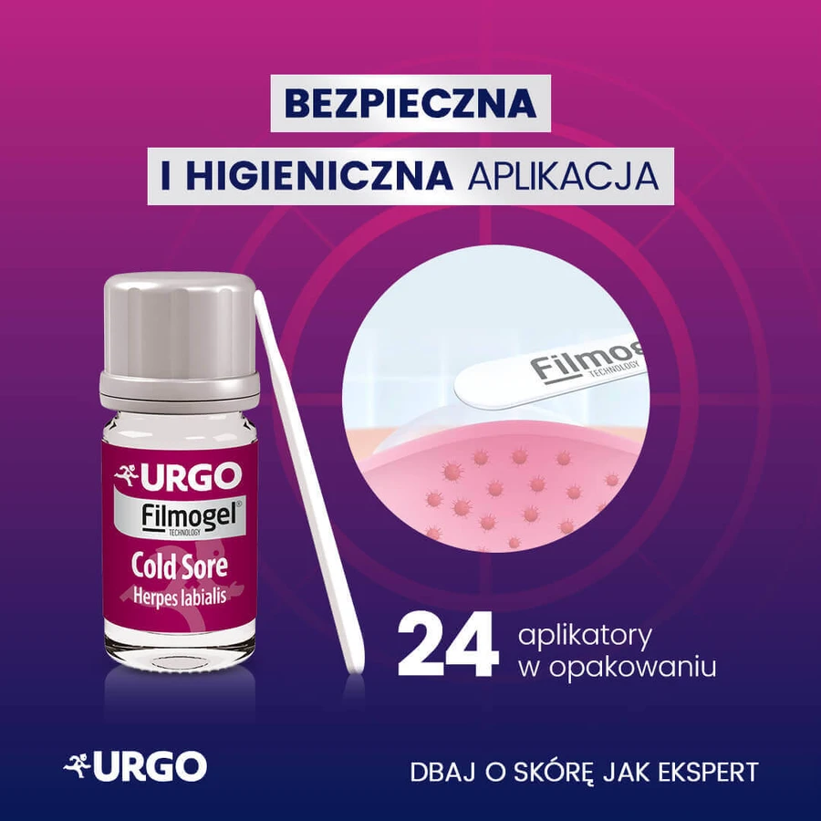 Урго Фільмогель Герпес, рідкий пластир, 3 мл: ціни та характеристики