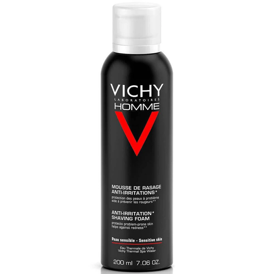 Vichy Мужская пена для бритья против раздражения чувствительной кожи 200 мл: цены и характеристики