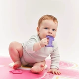 Luu Kids, сенсорный прорезыватель, собачка Луи, фиолетовый, после 4 месяцев, 1 шт.