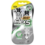 BIC Flex 5, мужская бритва, одноразовая, 5 лезвий, 3 штуки: цены и характеристики