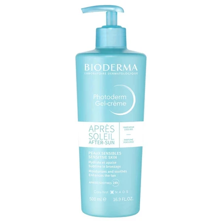 Освіжаюче молочко після засмаги для чутливої шкіри Bioderma Photoderm для чутливої шкіри Peaux sensibles 500 мл: ціни та характеристики