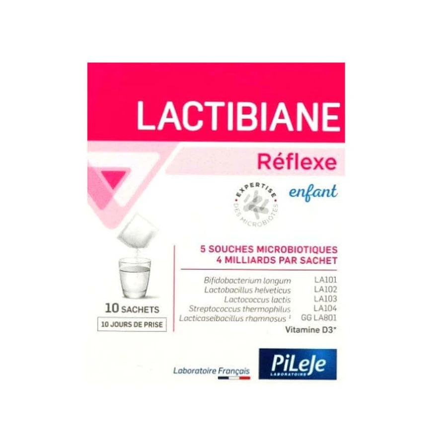 Pileje Lactibiane Réflexe Child 10 саше: цены и характеристики