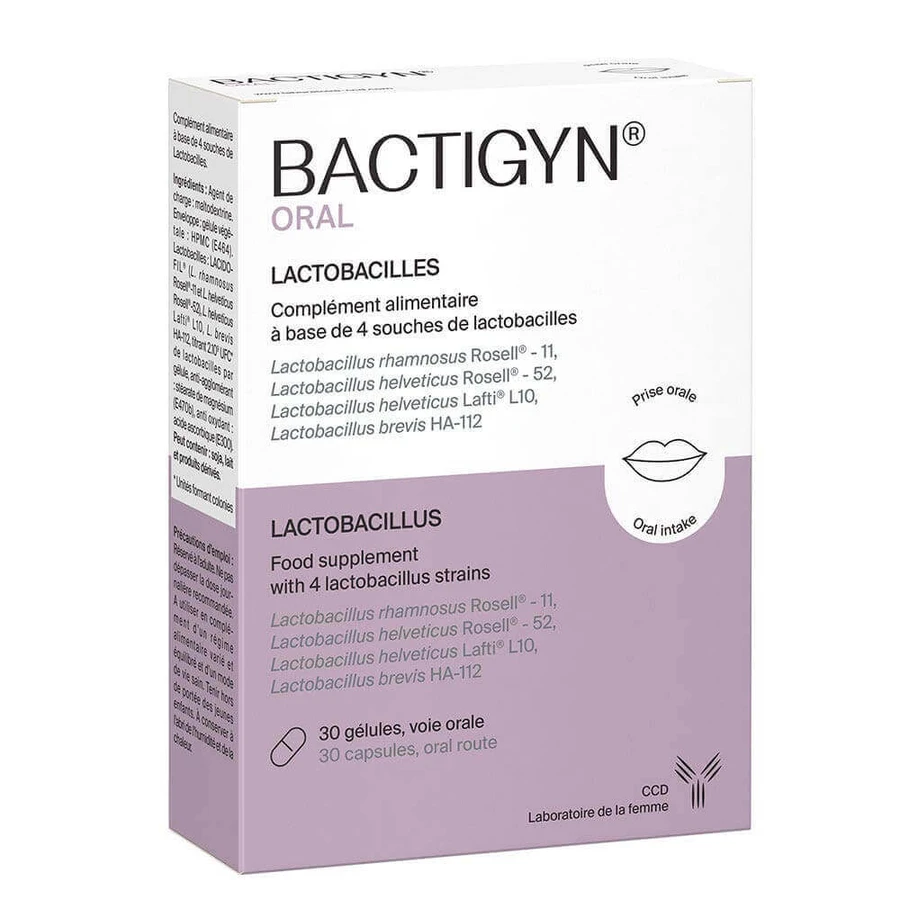 Ccd Bactigyn oral x30 капсул: цены и характеристики