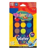 Colorino, акварельні фарби, 18 кольорів