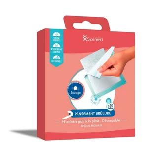 Стерильні вазелінові пов'язки Soineo 5x5cm x10