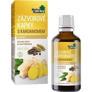 Naturprodukt Имбирные капли с кардамоном 1×50 мл, капли