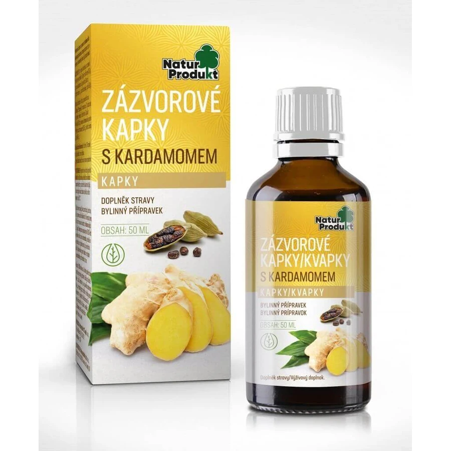 Naturprodukt Имбирные капли с кардамоном 1×50 мл, капли: цены и характеристики