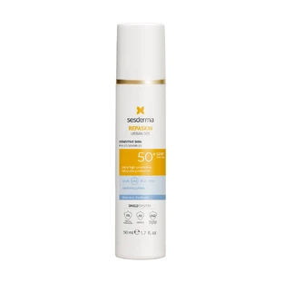 Sesderma Repaskin Urban 365, сонцезахисний крем для обличчя, чутлива шкіра, SPF 50+, 50 мл
