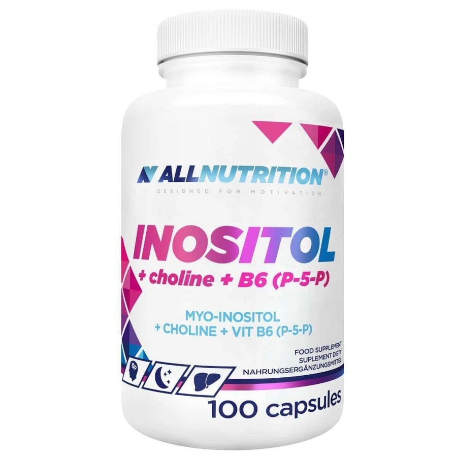 Allnutrition Інозитол + Холін + В6 P-5-P, 100 капсул: ціни та характеристики