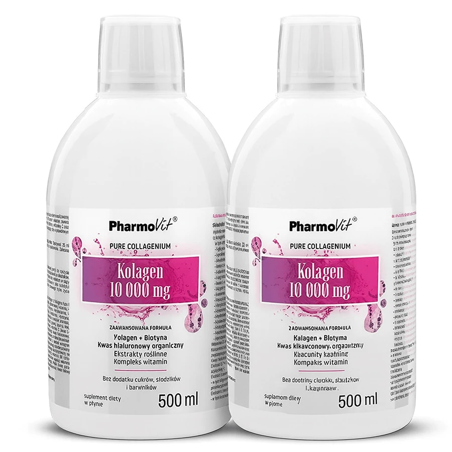 Колаген 10000 мг, 2х500 мл, PharmoVit: ціни та характеристики
